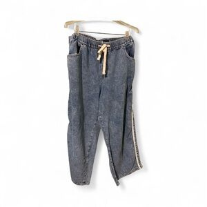 NWOT GAP Blue Denim High Rise Wide-Leg Jeans XL